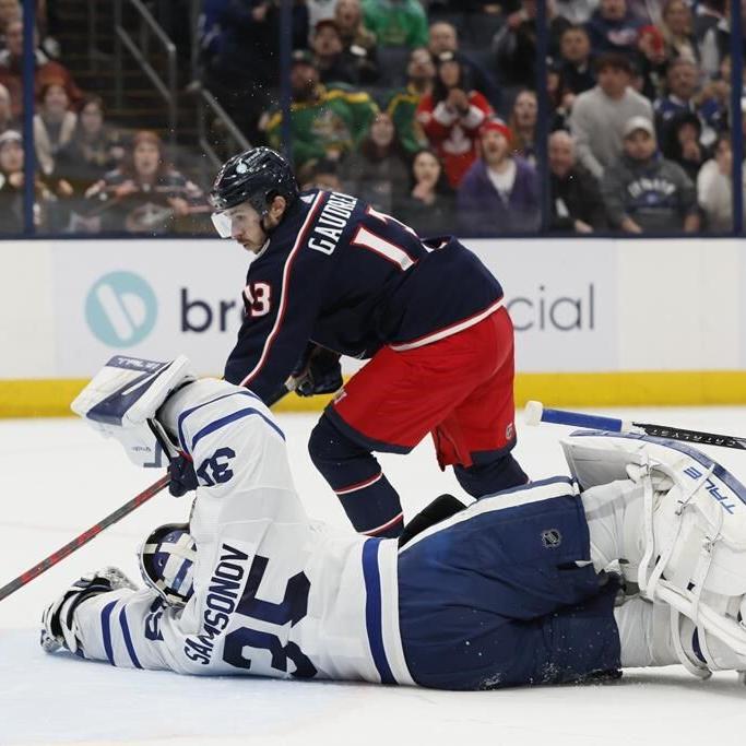 Maple Leafs waive underperforming goalie Samsonov and Sabres waive Comrie, AP source says